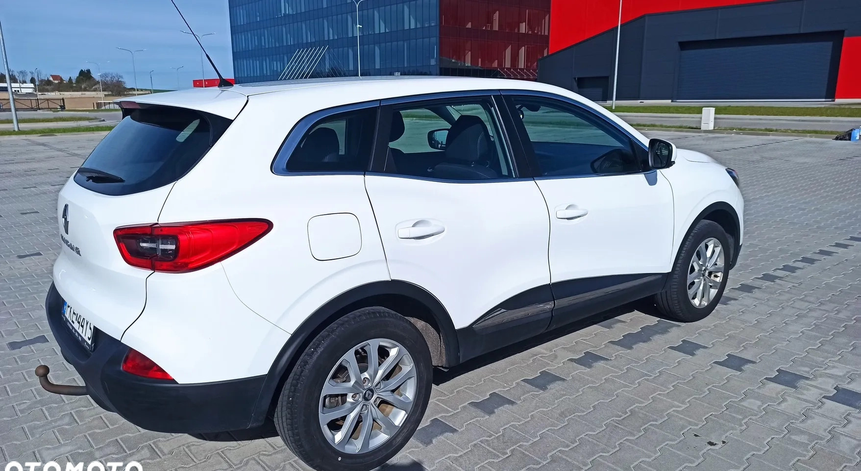 Renault Kadjar cena 48900 przebieg: 77900, rok produkcji 2016 z Kępno małe 596